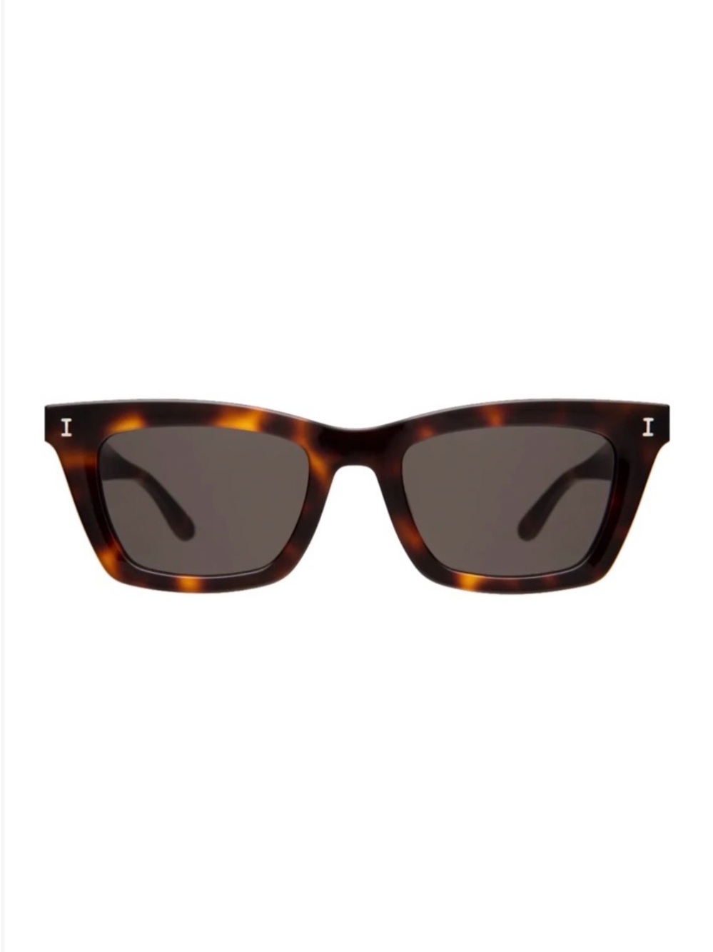 Illesteva Portugal Tortoiseshell Rectangle Women's Sunglasses